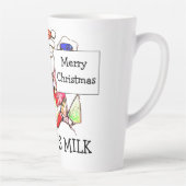 Père Noël Lait Latte Mug (Droite)