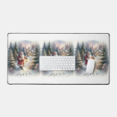 Père Noël Lantern Walk Winter Cottage Scène (Clavier et souris)