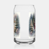 Père Noël Lantern Walk Winter Cottage Scène (Droite)