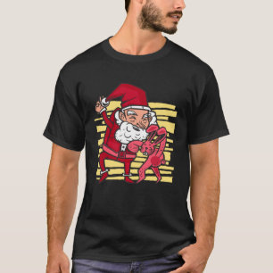 Père Noël lapin lapin dansant drôle Sweat - shirt