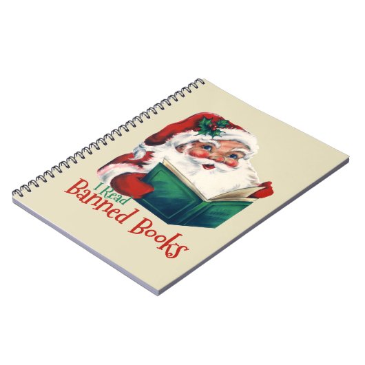 Père Noël Lit Les Livres Interdits (Côté gauche)