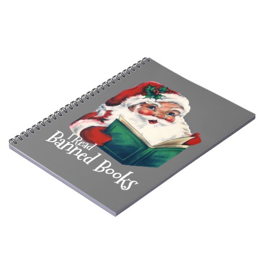 Père Noël Lit Les Livres Interdits (Côté gauche)