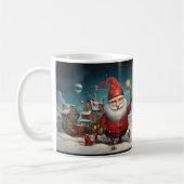Père Noël lunatique 2 Mug (Gauche)
