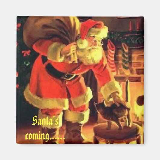 Père Noël Magnet (Devant)