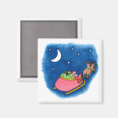Père Noël Magnet (Recto/Verso)