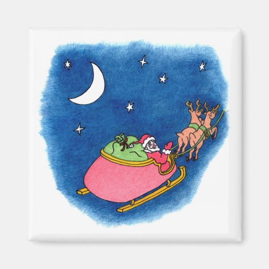 Père Noël Magnet (Devant)