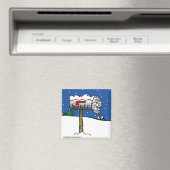 Père Noël Magnet de boîte aux lettres (In Situ (Lave-vaisselle))