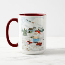 Père Noël Mlle Christmas Mug