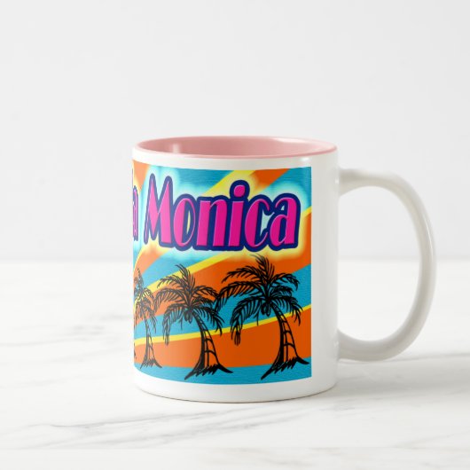 Père Noël Monica 5 Palm Trees Mug Cup (Droit)