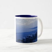 PÈRE NOËL MONICA BLUE MUG (Devant droit)