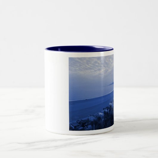 PÈRE NOËL MONICA BLUE MUG (Centre)