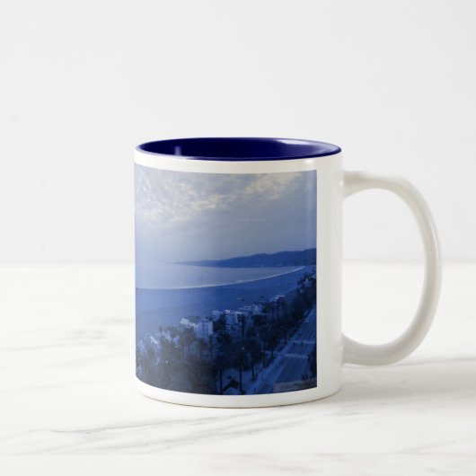 PÈRE NOËL MONICA BLUE MUG (Droit)