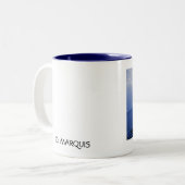 PÈRE NOËL MONICA BLUE MUG (Devant gauche)