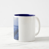 PÈRE NOËL MONICA BLUE MUG (Devant droit)