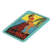 Père Noël Monica, Californie Magnet (Côté Gauche)