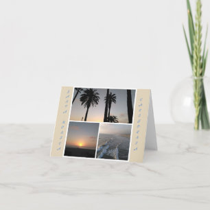 Père Noël Monica Carte pour notes