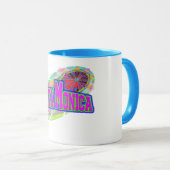 "Père Noël Monica" Futur Mug (Devant droit)