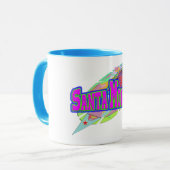"Père Noël Monica" Futur Mug (Devant gauche)