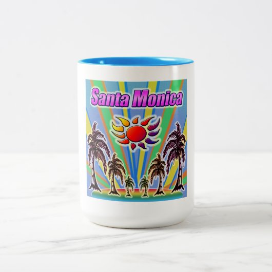 Père Noël Monica Summer Love Mug (Centre)