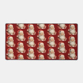 Père Noël Motif de Noël Rétro (Recto)
