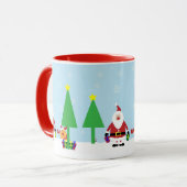 Père Noël Mug (Devant gauche)