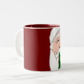 Père Noël Mug Coffee Cup Festive Noël Père Noël Cu (Devant gauche)