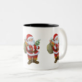 Père Noël Mug personnalisé (Devant droit)