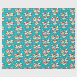 Père Noël Mugs + Cookies Papier cadeau de Noël