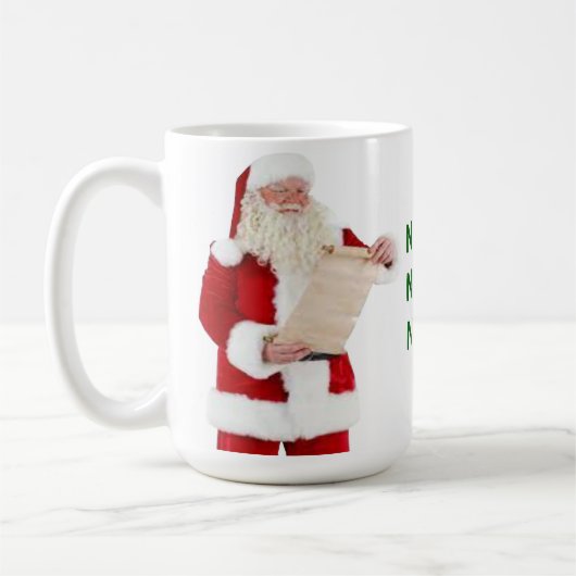 Père Noël Naughty Mug (Gauche)