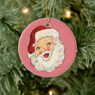 père Noël No. 6 Ornement en céramique