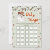 Père Noël Noël Anniversaire Fête Bingo Carte de je (Devant)