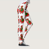 père Noël noire mme claus leggings (Droite)