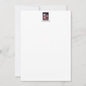 Père Noël Obtient Un Billet De Trafic Carte Vacanc (Dos)