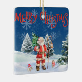Père Noël Ornement de Noël (Droite)