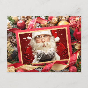 Père Noël ou votre photo carte de Noël personnalis