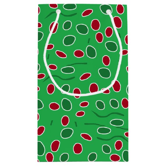 Père Noël Owl et Elf Owl Petit sac cadeau (Dos)