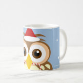 Père Noël Owl Holiday Mug (Devant droit)