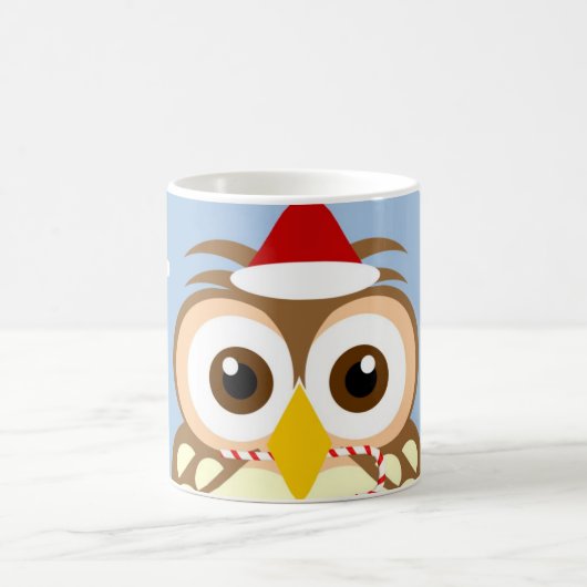 Père Noël Owl Holiday Mug (Centre)