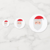 Père Noël Painting Noël Party Confetti (Devant)