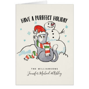 Père Noël Paws Avoir Des Vacances Purifiées