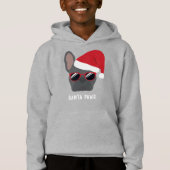 Père Noël Paws Chien à tête blanche (Devant)