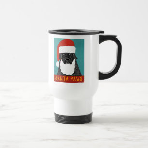 père Noël Paws - Mug de voyage _Stephen Huneck