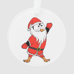 Père Noël Penguin Prêt pour Noël