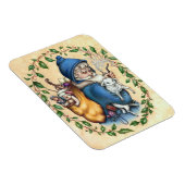 Pere Noel PÈRE CHRISTMAS MAGNET Rectangle (Côté Droit)