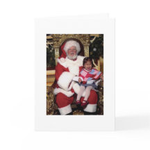 Père Noël petite carte à problème