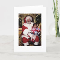 Père Noël petite carte à problème