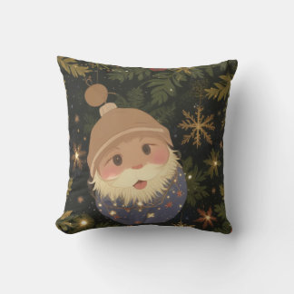 père Noël pour coussin