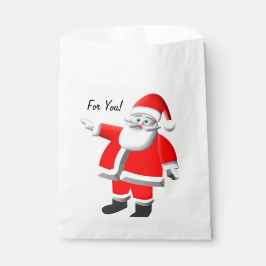 Père Noël "Pour Vous !" Sacs de traitement (Devant)