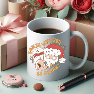 Père Noël Pourquoi vous jugez le café Mug
