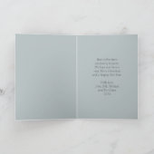 Père Noël prend une carte de Noël pour la sieste (Intérieur)